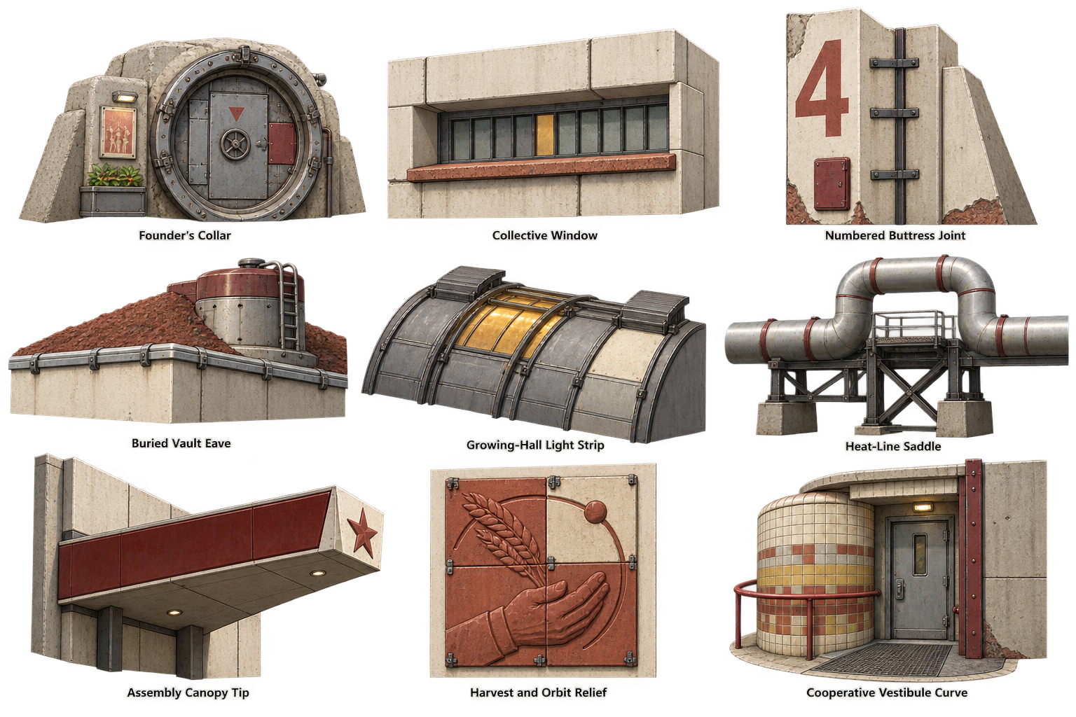 Red Horizon motifs