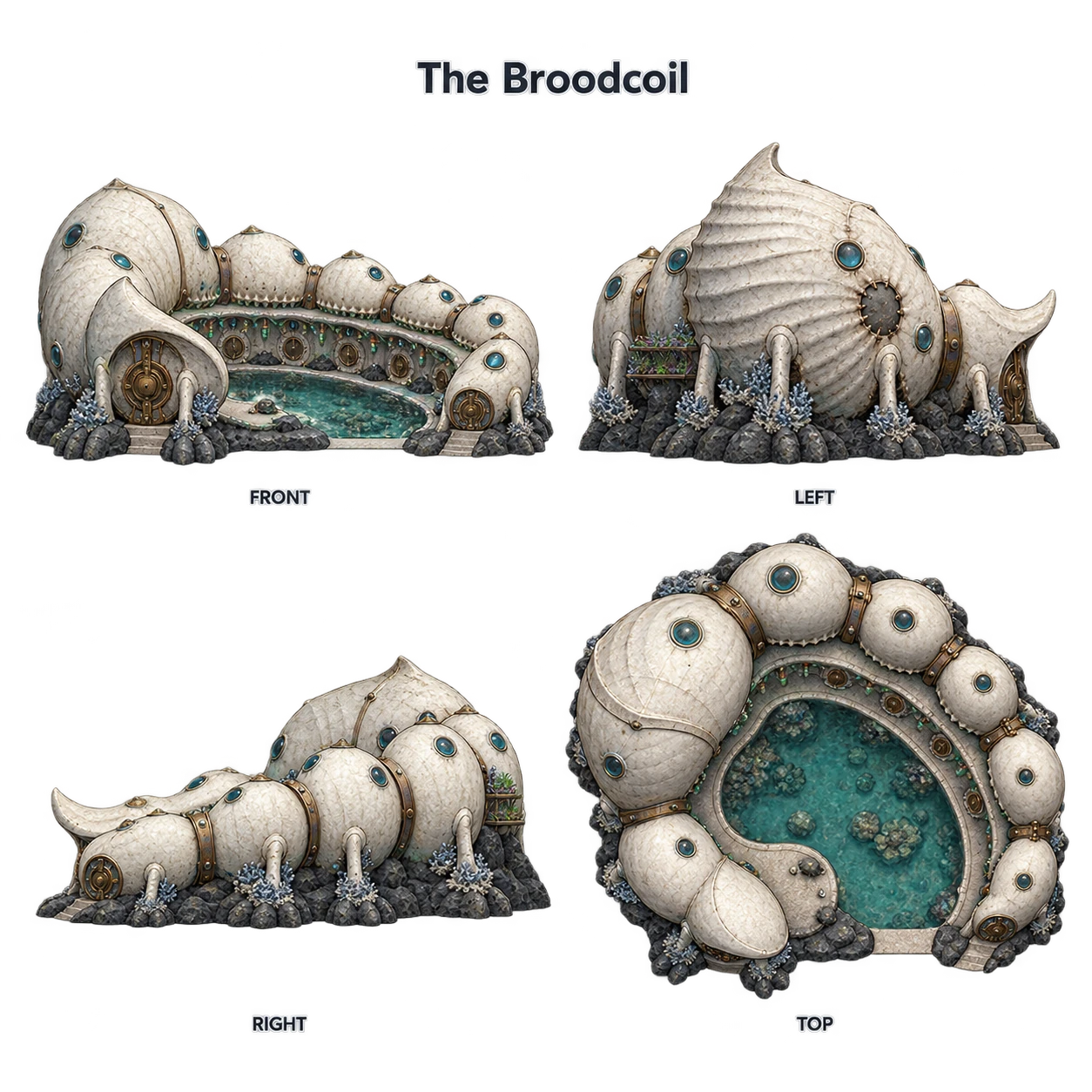 The Broodcoil concept sheet