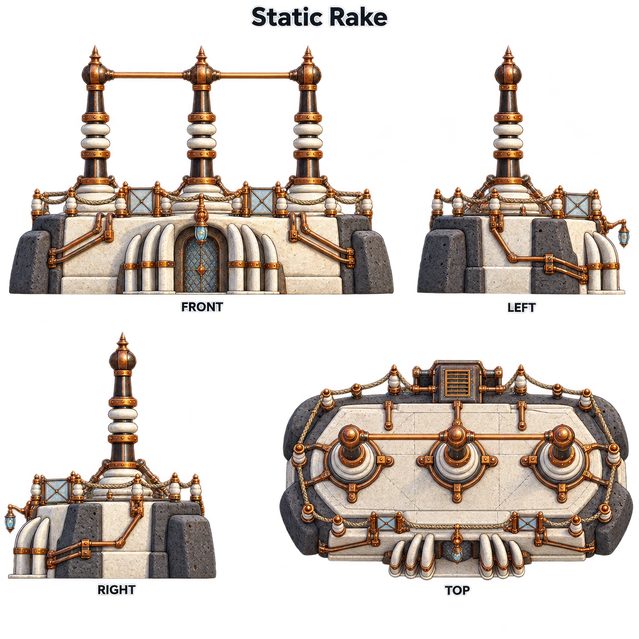 Static Rake concept sheet