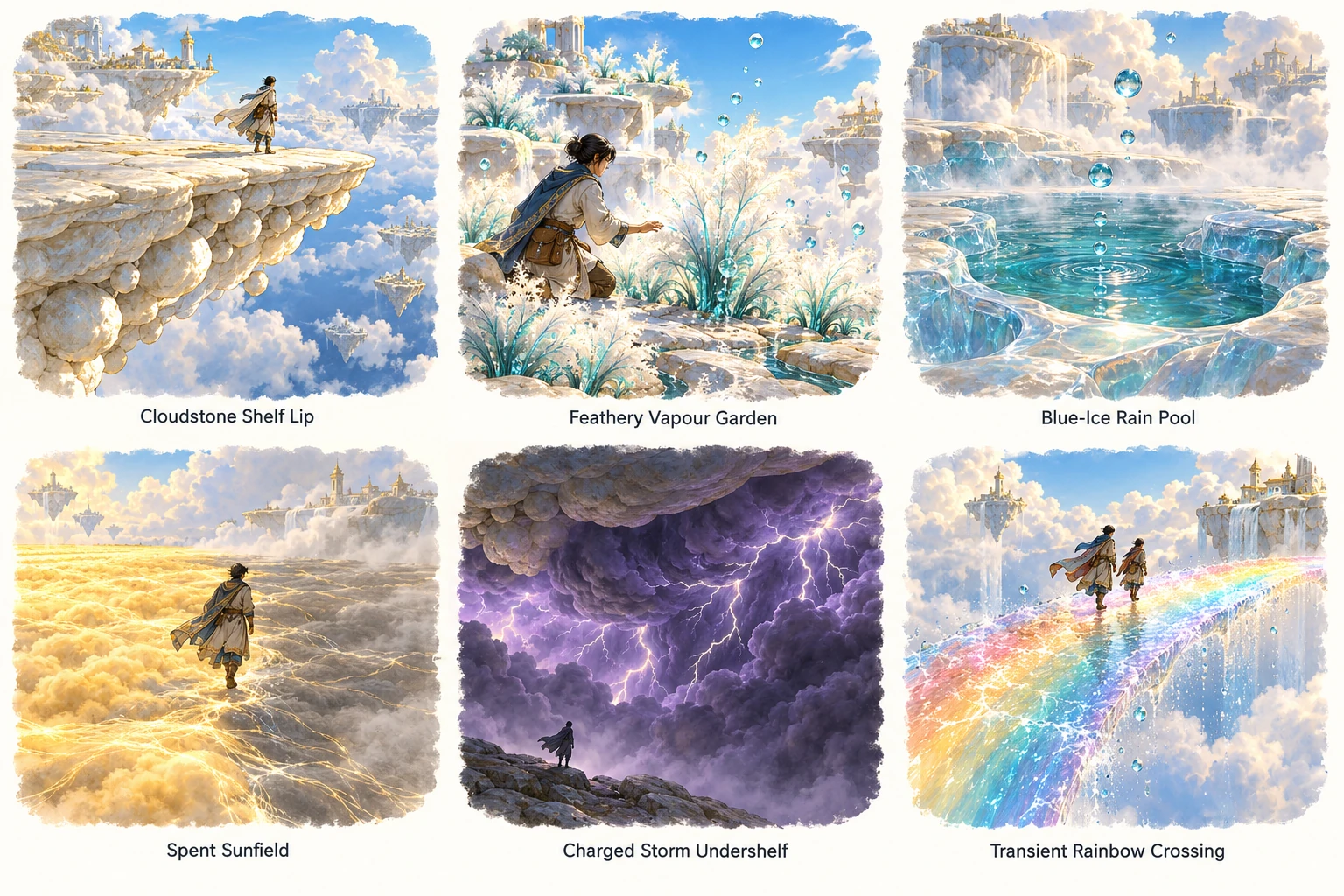 Nimbus Crown environment motifs