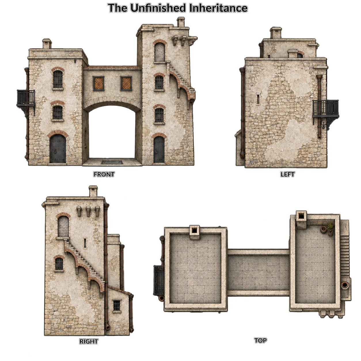 The Unfinished Inheritance concept sheet