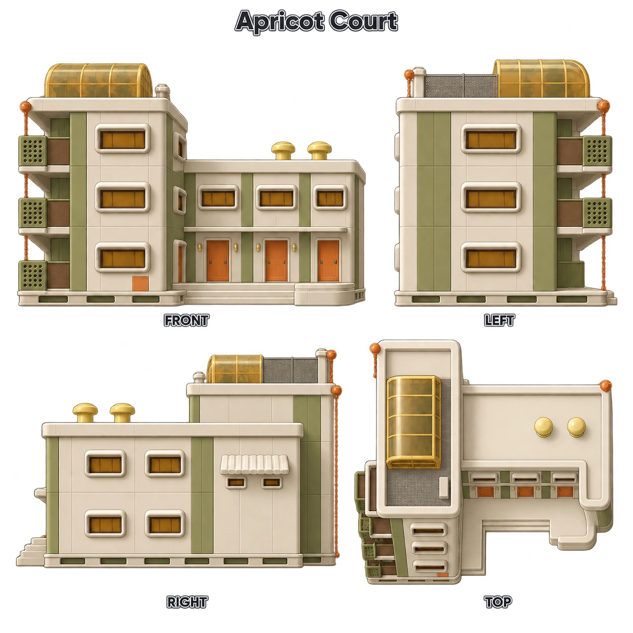 Apricot Court concept sheet