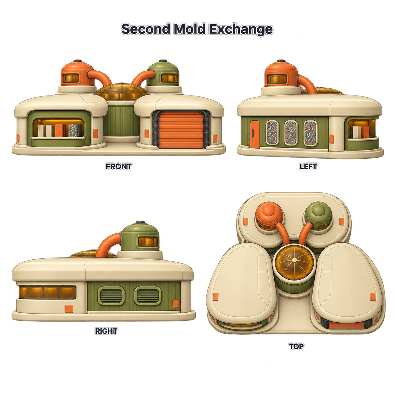 Second Mold Exchange concept sheet