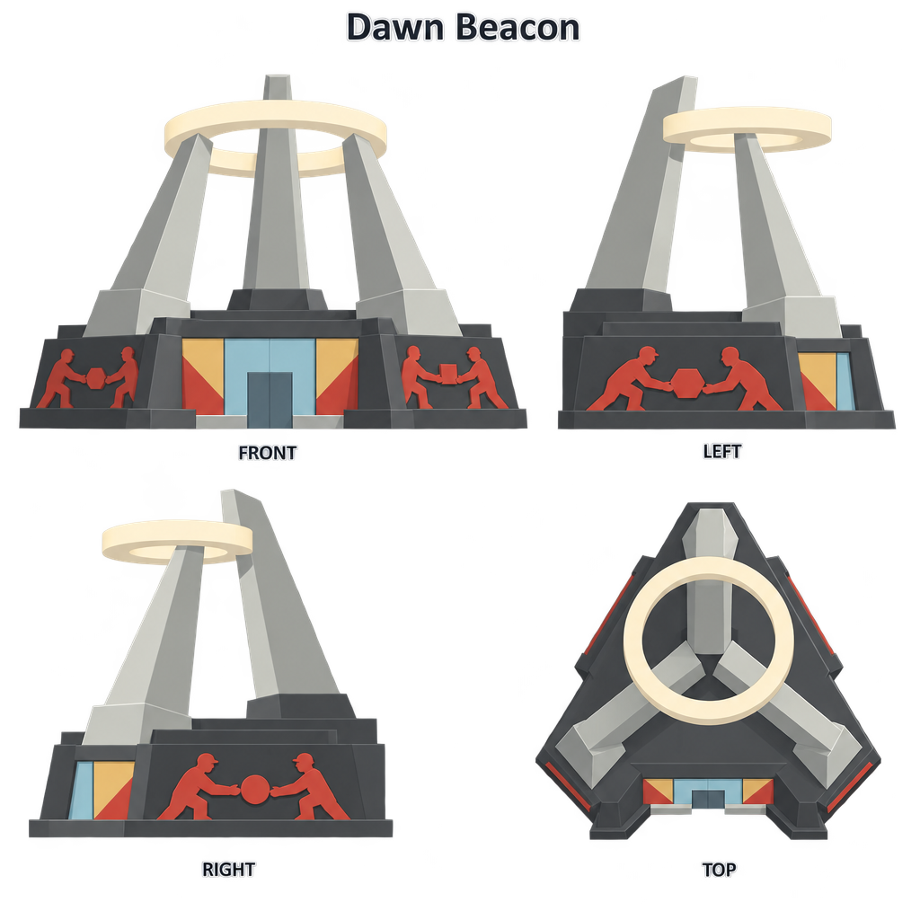Dawn Beacon concept sheet