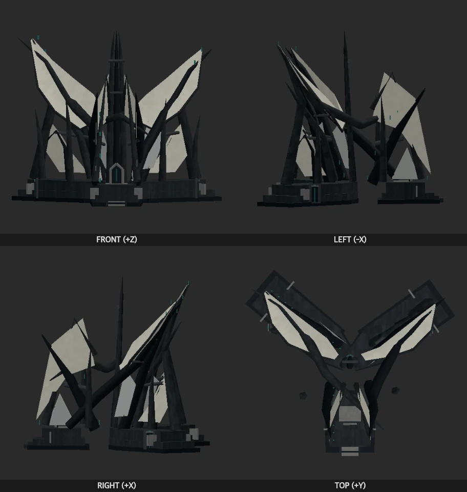Concordance Resonator model elevations