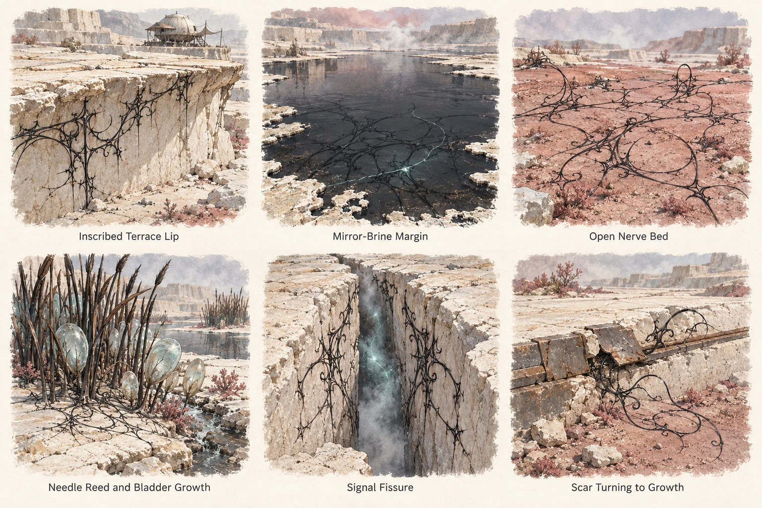 Serravane environment motifs